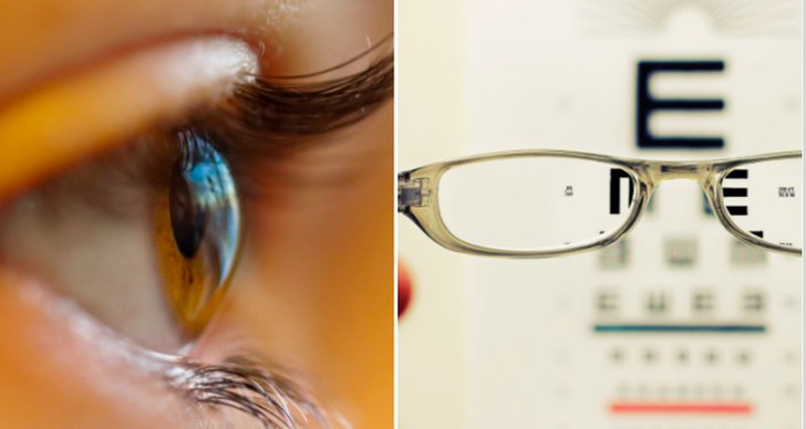 Glasögon, kontaktlinser